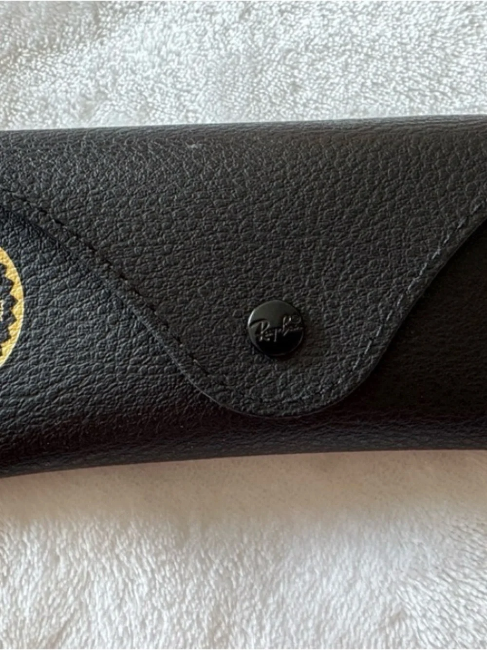 Ray-Ban Gold Frame Sunglasses with Green Lenses